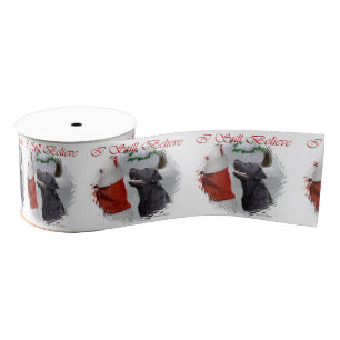 Lazo De Tela Gruesa Labrador Rretriever cree navidad
