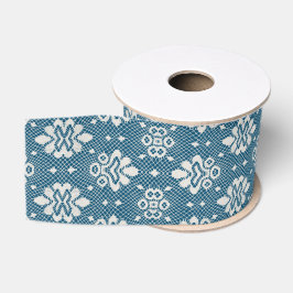 Lazo De Tela Gruesa Lace Grosgrain Ribbon