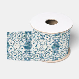 Lazo De Tela Gruesa Lace Grosgrain Ribbon