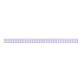 Lazo De Tela Gruesa Lavender Gingham Grosgrain Ribbon