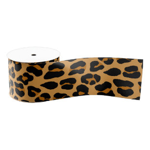 Lazo De Tela Gruesa Leopardo