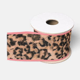 Lazo De Tela Gruesa Leopardo - huella animal descubierta