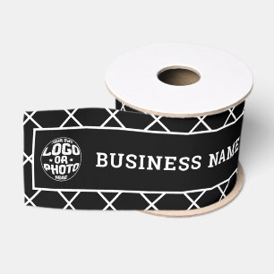 Lazo De Tela Gruesa Logotipo Empresarial Personalizado Marketing Corpo