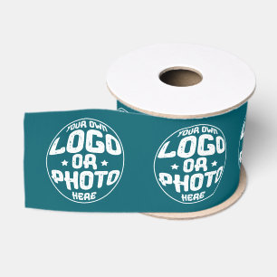 Lazo De Tela Gruesa Logotipo Empresarial Personalizado Marketing Corpo