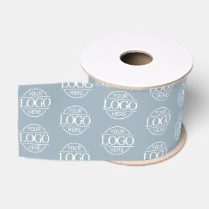 Lazo De Tela Gruesa Logotipo moderno de pequeña empresa promocional de
