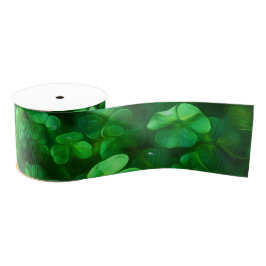 Lazo De Tela Gruesa Lucky Celtic Irish Green Shamrock