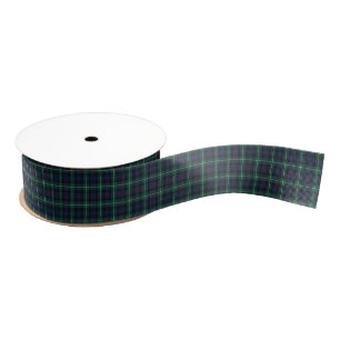 Lazo De Tela Gruesa MacKenzie Scottish Tartan Plaid