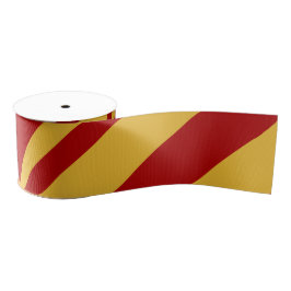Lazo De Tela Gruesa Mago Rojo y Dorado
