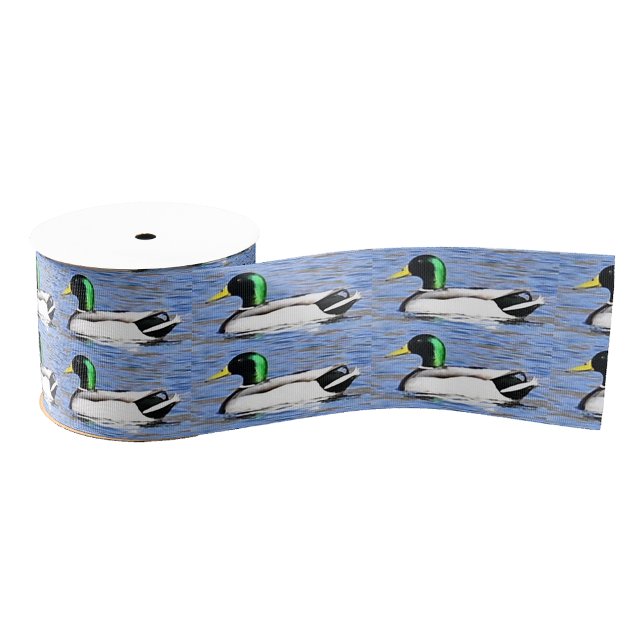 Lazo De Tela Gruesa Mallard Duck Ribbon (Subido por el creador)