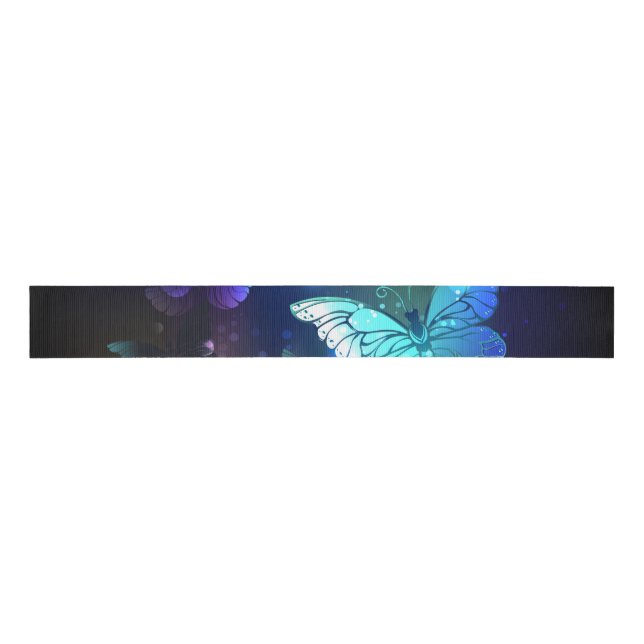 Lazo De Tela Gruesa Mariposa nocturna fluida (Anverso)