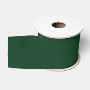 Lazo De Tela Gruesa Navidad Festiva Verde Llana Moderna