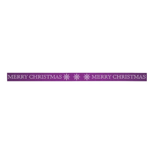 Lazo De Tela Gruesa Navidad personalizada y personalizada (Anverso)