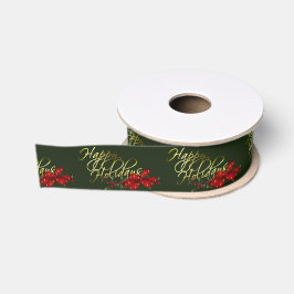 Lazo De Tela Gruesa Navidades de Felices Fiestas
