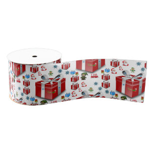 Lazo De Tela Gruesa navidades decorativos de cinta