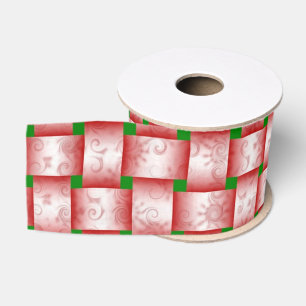 Lazo De Tela Gruesa Navidades Weave