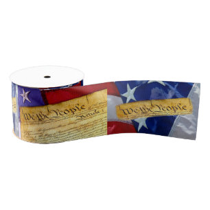 Lazo De Tela Gruesa Nosotros, la Constitución Popular Estadounidense