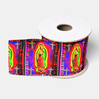 Lazo De Tela Gruesa Nuestra Señora De Guadalupe