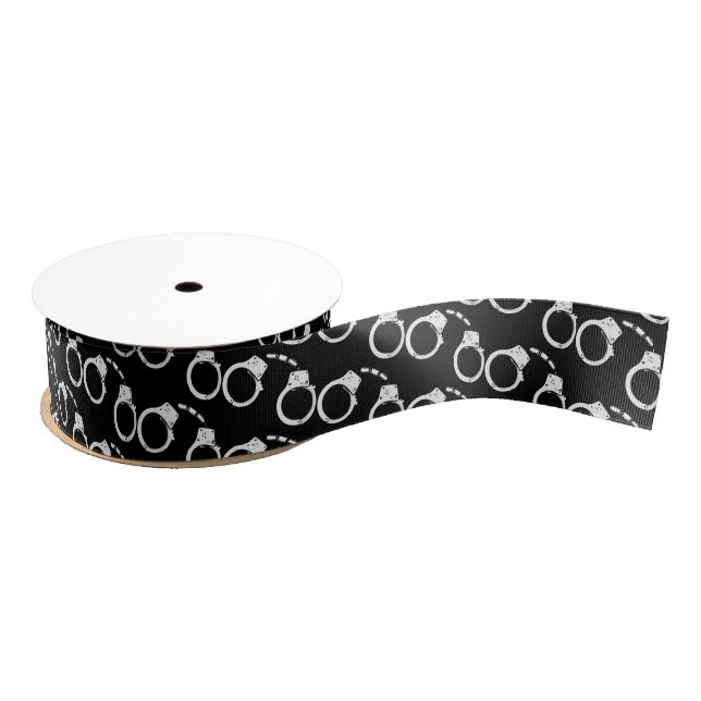 Lazo De Tela Gruesa Oficial de policía Patrón divertido de esposas (Carrete)