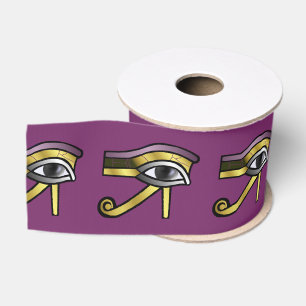 Lazo De Tela Gruesa Ojo de oro de Horus