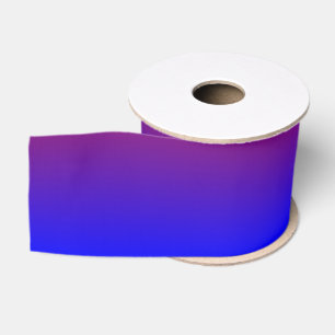 Lazo De Tela Gruesa Ombre azul personalizado
