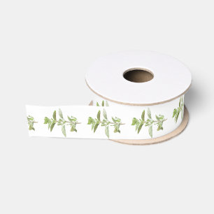Lazo De Tela Gruesa ORÉGANO FRESCO Cinta de Grosgrain de 1,5" de ancho