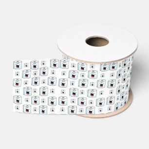 Lazo De Tela Gruesa papel higiénico de cinta decorativa