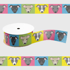 Lazo De Tela Gruesa Patrón de arte pop personalizado italiano