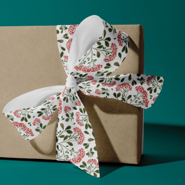 Lazo De Tela Gruesa Patrón de Bouquet de invierno (Subido por el creador)