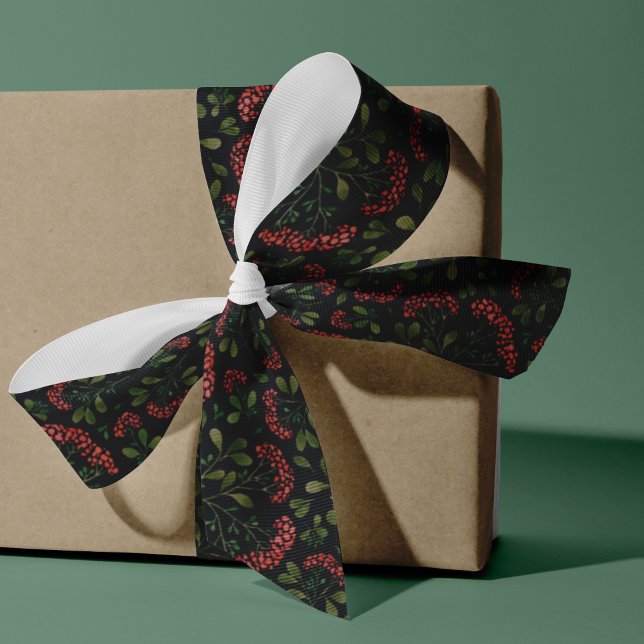 Lazo De Tela Gruesa Patrón de Bouquet de invierno (Subido por el creador)