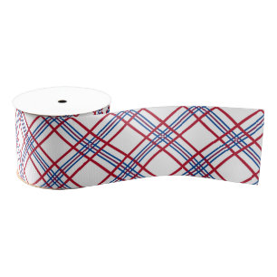 Lazo De Tela Gruesa Patrón patriótico