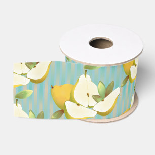 Lazo De Tela Gruesa Pears Tropical Fruit