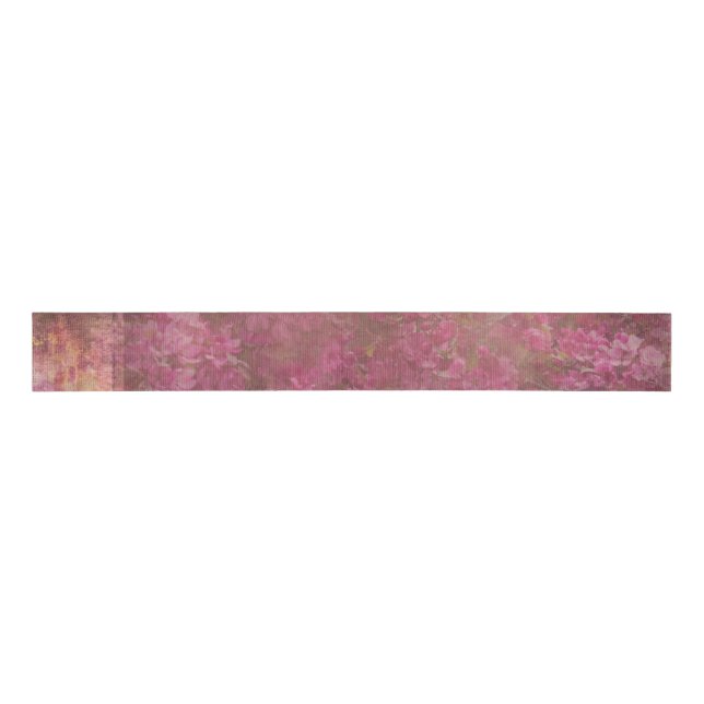 Lazo De Tela Gruesa Perfusión rosada (Anverso)
