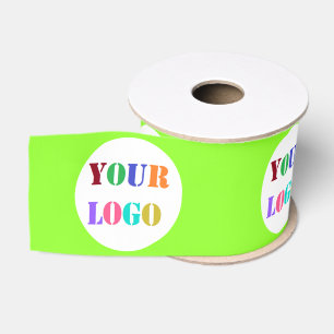 Lazo De Tela Gruesa Personalizado de su logotipo o cinta de fotos - El