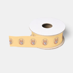 Lazo De Tela Gruesa Pintura finlandesa de Spitz - Arte de perro origin