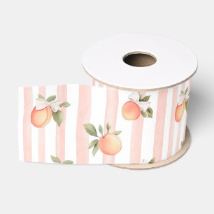 Lazo De Tela Gruesa Regalo para Baby Shower de Melocotón