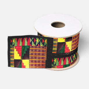 Lazo De Tela Gruesa Resumen De Bellos Colores De África