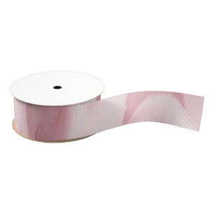 Lazo De Tela Gruesa Rosa Precioso