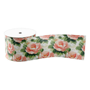 Lazo De Tela Gruesa Rosas en el modelo rosa rosa de la rosa de la pimi