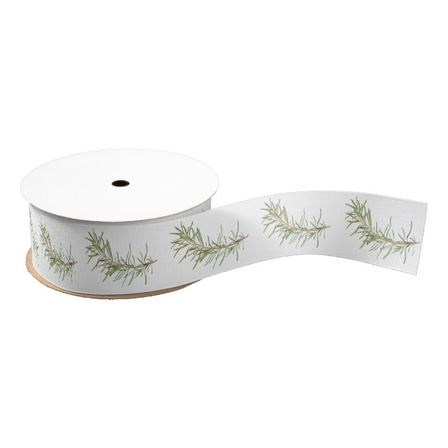 Lazo De Tela Gruesa ROSEMARIA FRESCA Cinta gruesa de 1,5" (Carrete)