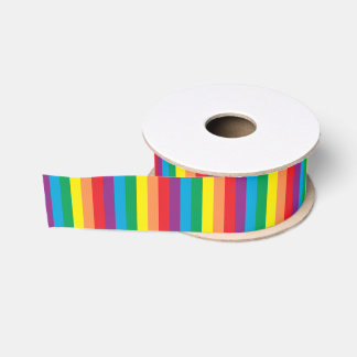 Lazo De Tela Gruesa Sencillamente patrón arco iris