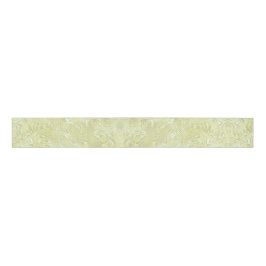 Lazo De Tela Gruesa Silky Faux Moire Pattern in Shimmering Yellow