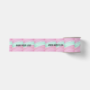 Lazo De Tela Gruesa simple mínimo añadir el texto monograma nombre sat