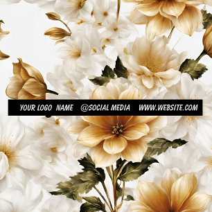 Lazo De Tela Gruesa simple mínimo añadir su texto monograma    names