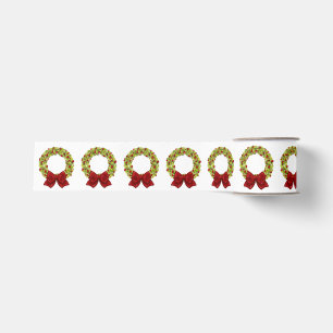 Lazo De Tela Gruesa Sparkling Wreath - Multiple Color Options