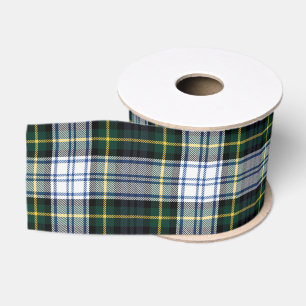 Lazo De Tela Gruesa Tartan de Cuadros Rústicos Gordon