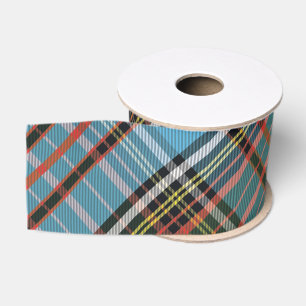 Lazo De Tela Gruesa Tartan Rústico Anderson Plaid