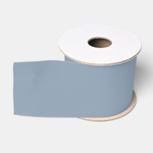 Lazo De Tela Gruesa Tejido de color sólido azul turbio minimalista