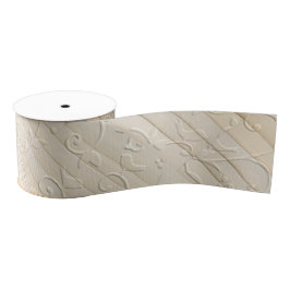 Lazo De Tela Gruesa Tiras de papel de época Grabado en relieve