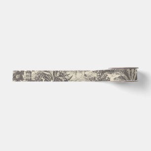 Lazo De Tela Gruesa Toile Marroquí Vintage Camello Oasis Palma