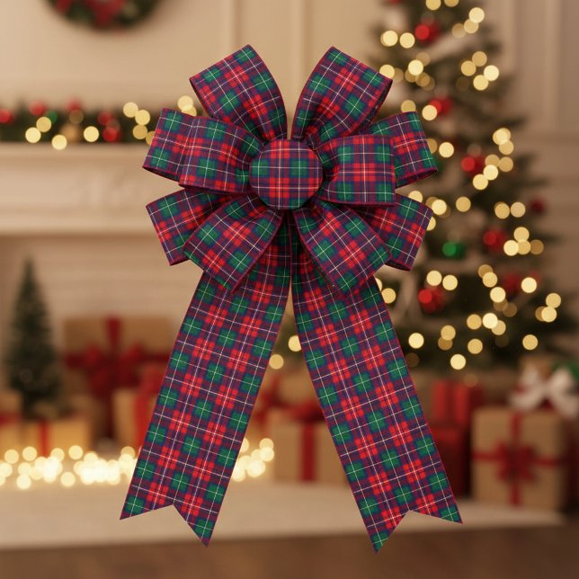 Lazo De Tela Gruesa Traditional Festive Tartan (Subido por el creador)